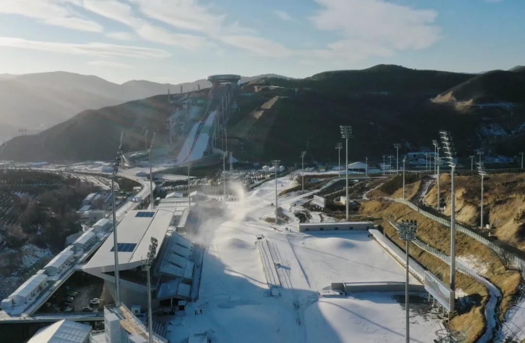 衛(wèi)星見證，這里如何變身“冬奧小城”