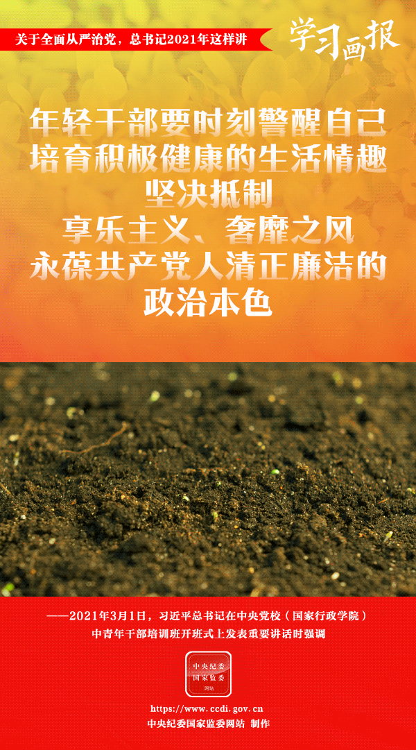 關于全面從嚴治黨，總書記2021年這樣講