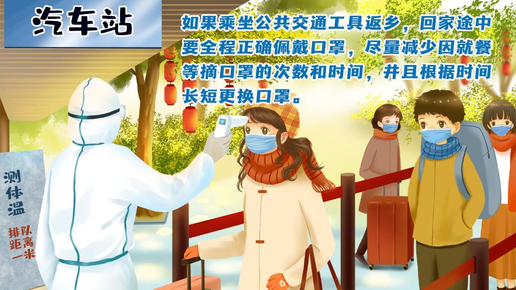 春運(yùn)進(jìn)行時(shí)，人在旅途如何做好防護(hù)？