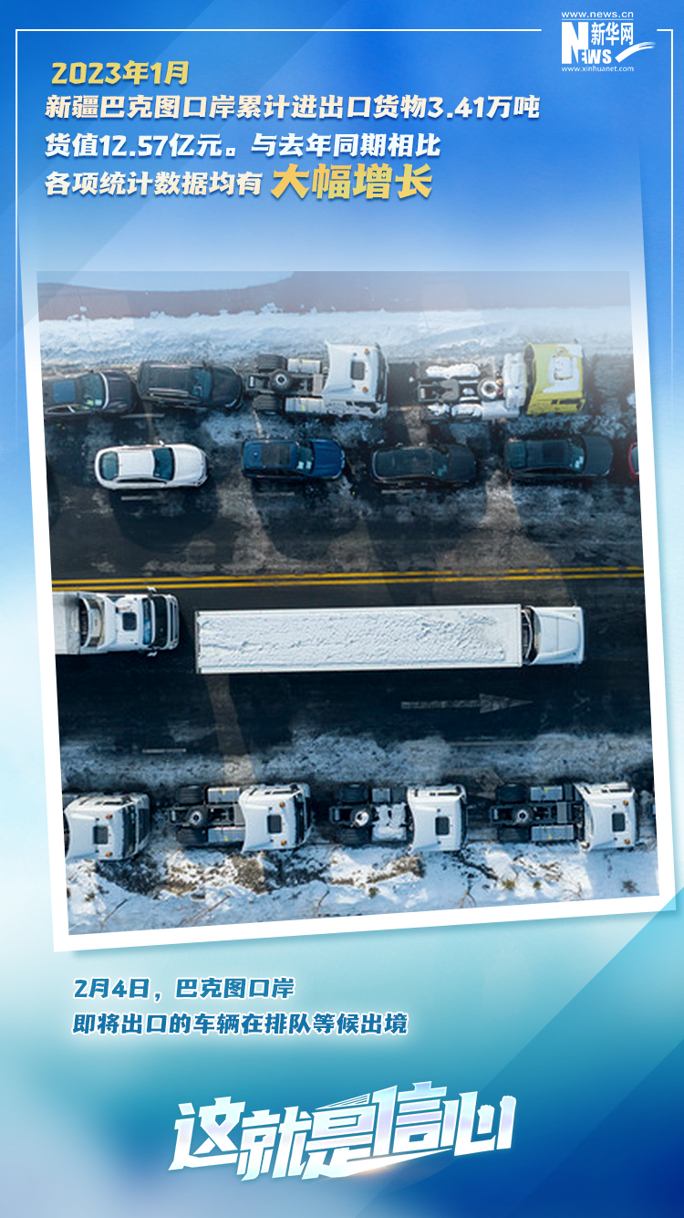 這就是信心｜實干爭春早，外貿(mào)樞紐貨運忙