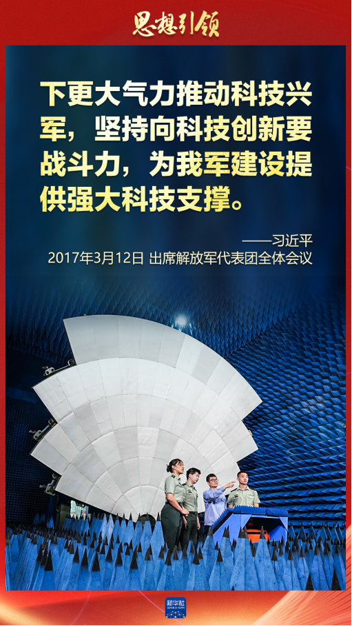 思想引領｜兩會上，習主席這樣談強軍之路
