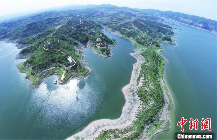 圖為航拍生態(tài)園現(xiàn)狀?！●T華 攝