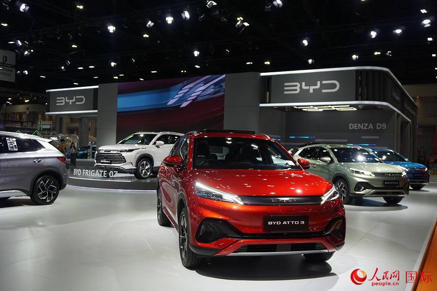 第44屆曼谷國際車展開幕。冷江濤攝