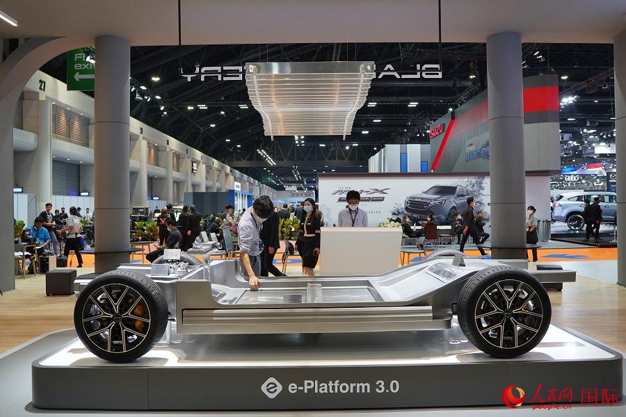 第44屆曼谷國際車展開幕。李源欣攝