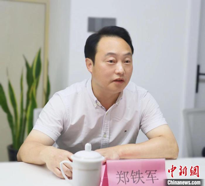 寧德市臺港澳辦主任鄭鐵軍講話。　吳允杰 攝