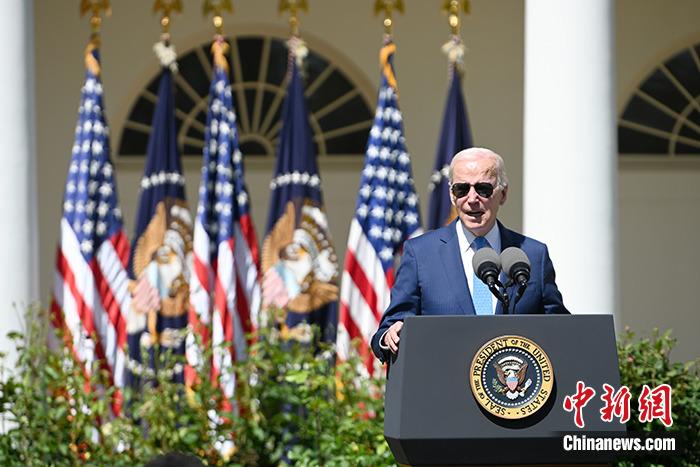 資料圖：美國總統(tǒng)拜登。 <a target='_blank' href='/' _fcksavedurl='/'><p  align=