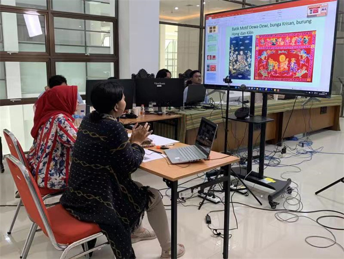 活動現(xiàn)場。供圖：印尼三一一大學(xué)孔子學(xué)院