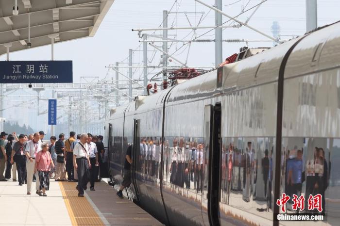 資料圖：高鐵列車。<a target='_blank' href='/'><p  align=