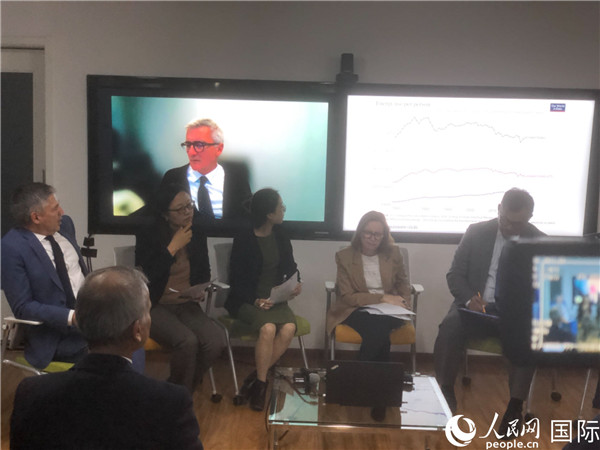 “向COP28注入動力”研討會現(xiàn)場。 人民網記者 趙健攝