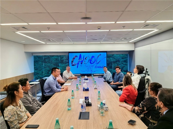 座談會(huì)現(xiàn)場(chǎng)。中海油巴西公司供圖