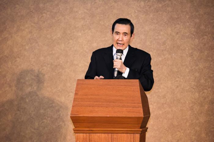  資料圖：馬英九。圖片來源：臺(tái)灣《中國時(shí)報(bào)》