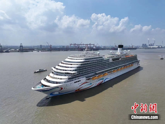 外高橋造船供圖。