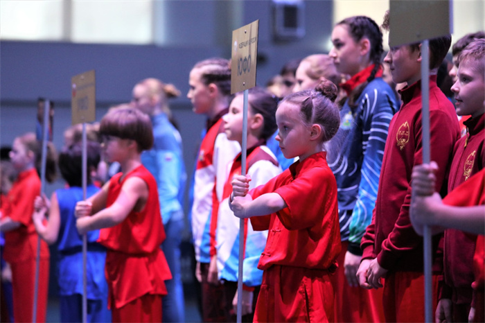 2023年俄羅斯杯暨全俄武術(shù)錦標賽開幕式現(xiàn)場。駐俄羅斯大使館供圖