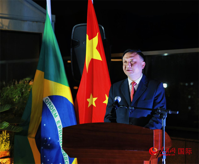 上海市副市長華源發(fā)表致辭。人民網(wǎng)記者宋亦然攝