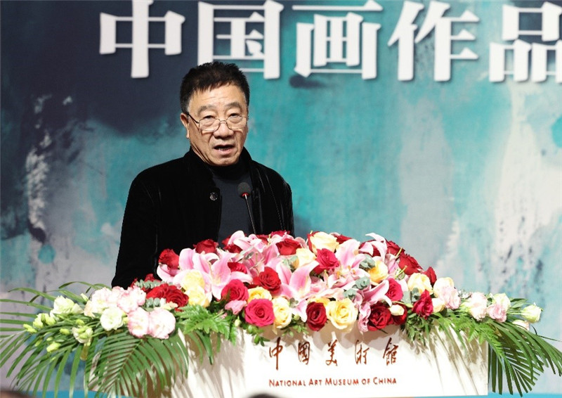 任建國致辭。主辦方供圖