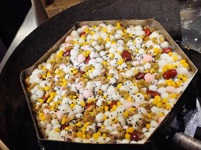 南京特色小吃梅花糕。圖片來(lái)源：臺(tái)灣“中時(shí)新聞網(wǎng)”游定剛攝