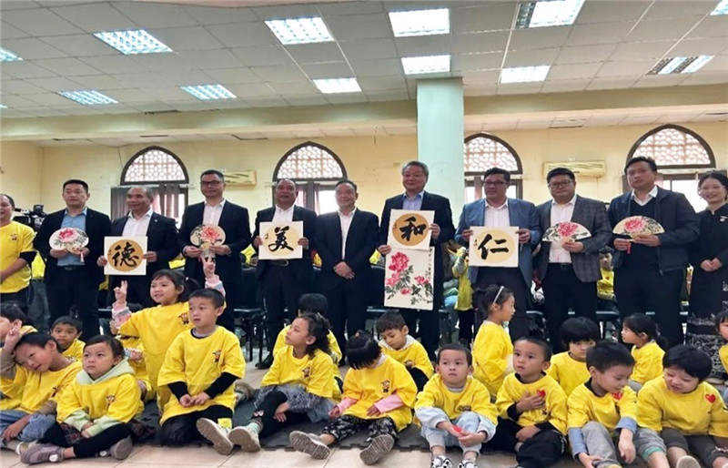 圖為2023“中華文化大樂(lè)園—埃及開(kāi)羅營(yíng)”閉幕式活動(dòng)現(xiàn)場(chǎng)。主辦方供圖