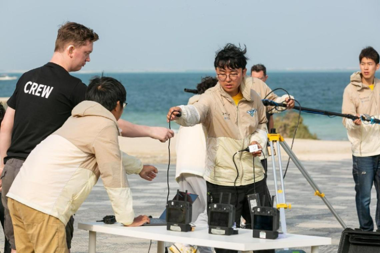 飛鷹隊(duì)在比賽中。主辦方供圖