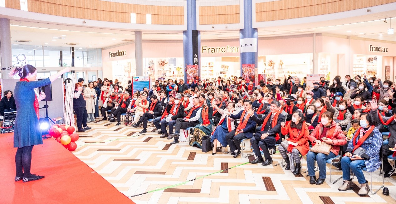 活動現(xiàn)場。中國駐大阪旅游辦事處供圖