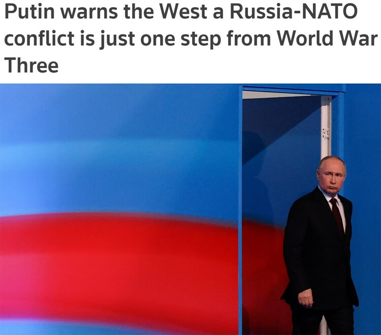 普京重申“紅線”:沒(méi)人希望看到這一幕發(fā)生