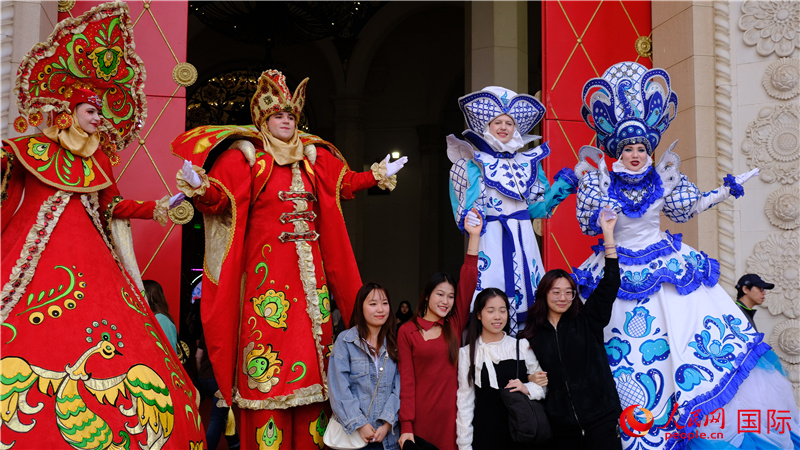 北京展覽館舉辦首屆俄羅斯“謝肉節(jié)”慶祝活動(dòng)。人民網(wǎng) 褚夢(mèng)琦攝