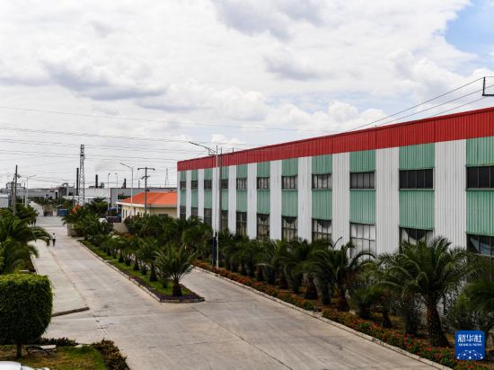 這是2024年2月16日在埃塞俄比亞杜凱姆市拍攝的東方工業(yè)園。 新華社記者 李亞輝 攝