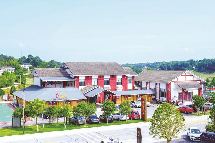 由文化站升級改造而成的“福臨驛站”，可提供度假、研學、會議、拓展、愛國主義教育等各類旅游線路，供游客自主選擇。 長沙縣供圖