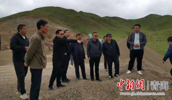 圖為督導(dǎo)現(xiàn)場。河宣供圖