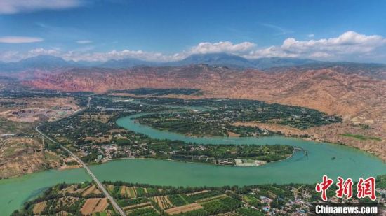 圖為青海省黃河流域。（資料圖）青海省水利廳 供圖