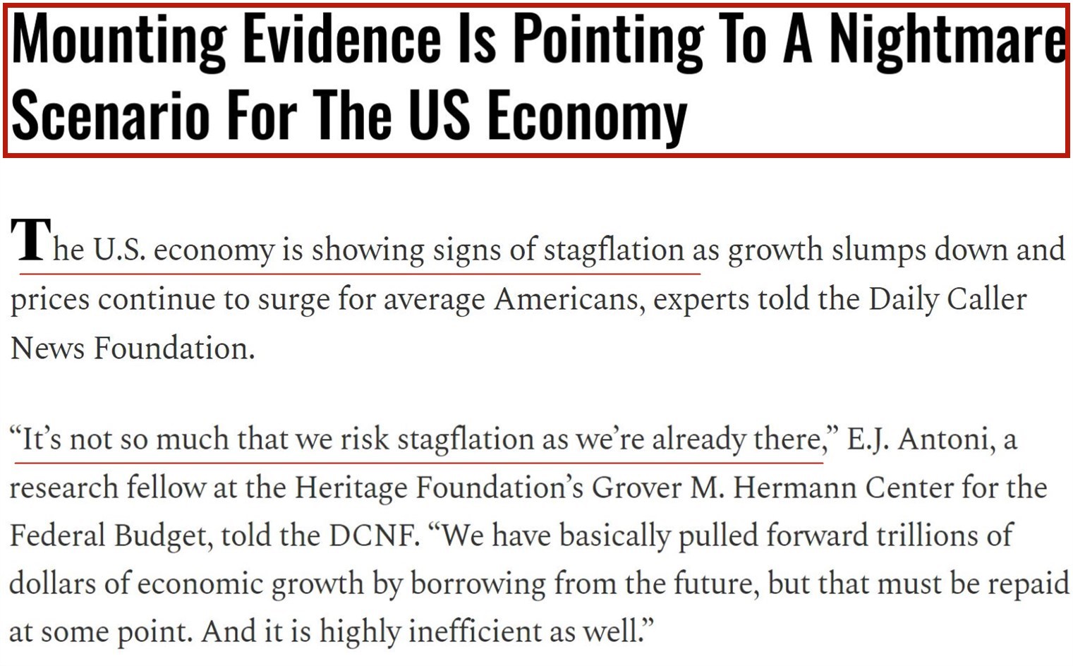 說到美國經(jīng)濟 超過四成的美國人用了這個詞！