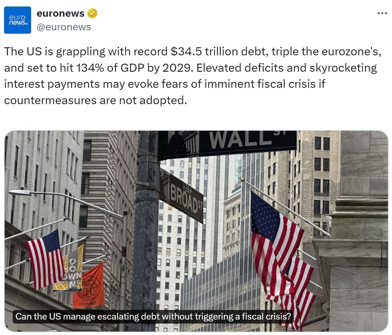 說到美國經(jīng)濟 超過四成的美國人用了這個詞！