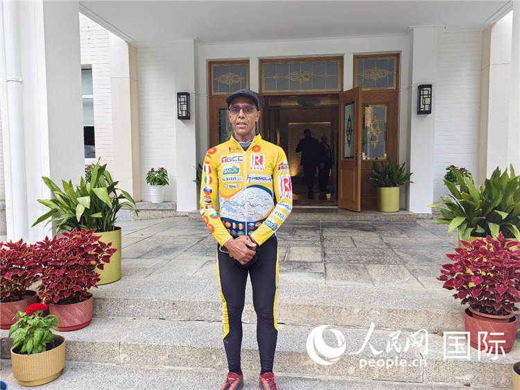 9月6日，卡里姆·穆斯塔在摩洛哥駐華大使官邸。人民網(wǎng)記者 王晶攝