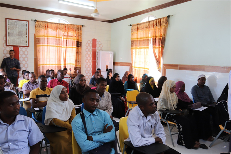 培訓現(xiàn)場。專家組供圖