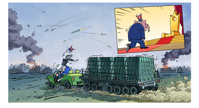 漫畫(huà)作者：馬宏亮（人民網(wǎng)版權(quán)圖片，未經(jīng)授權(quán)請(qǐng)勿轉(zhuǎn)載。）