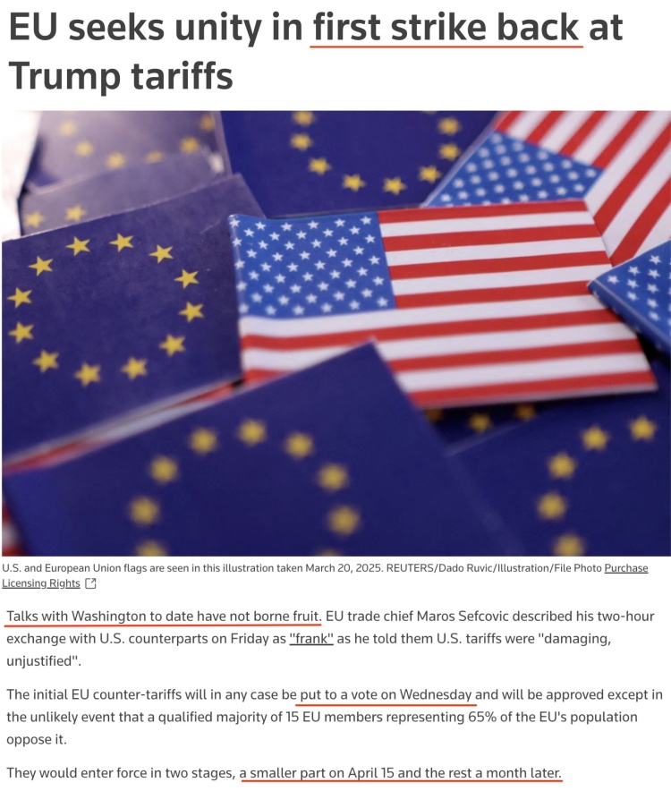 深觀察丨“只要團(tuán)結(jié)，歐盟反制美國(guó)的王牌很多”