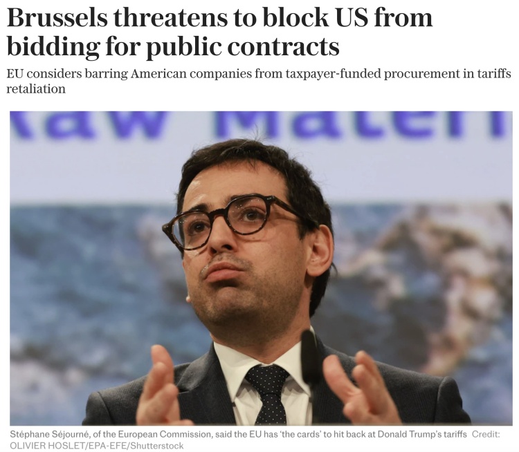 深觀察丨“只要團(tuán)結(jié)，歐盟反制美國(guó)的王牌很多”