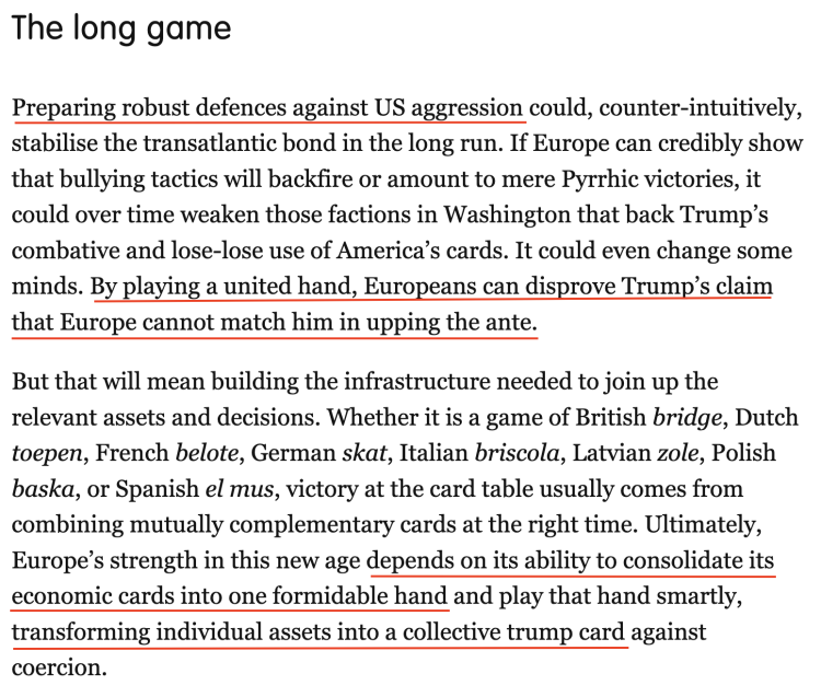 深觀察丨“只要團(tuán)結(jié)，歐盟反制美國(guó)的王牌很多”