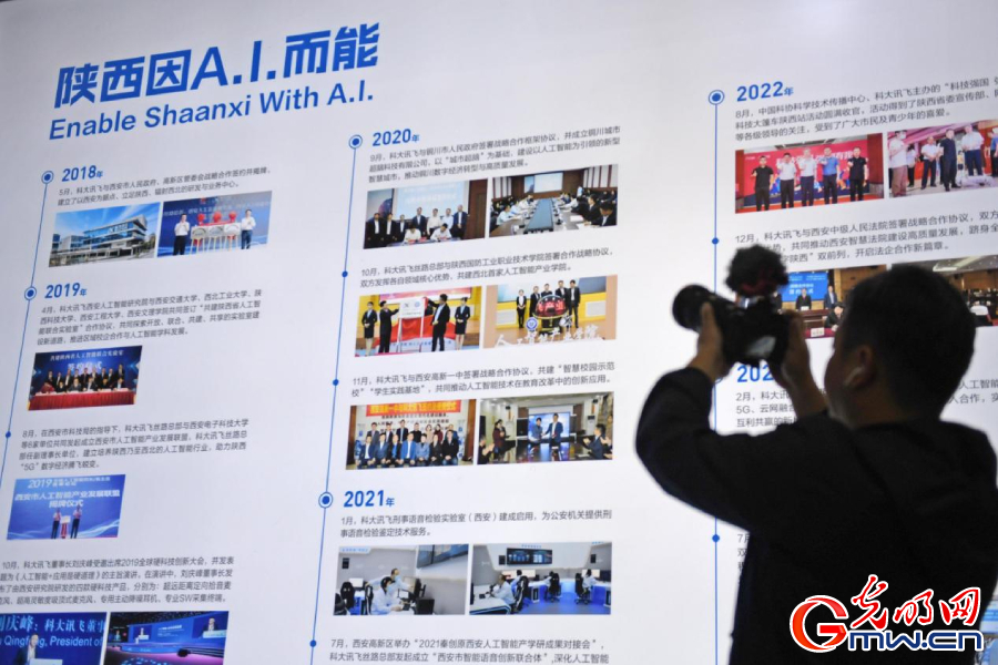 組圖丨AI、網(wǎng)絡(luò)安全、跨境電商……數(shù)字經(jīng)濟(jì)如此 “陜”耀