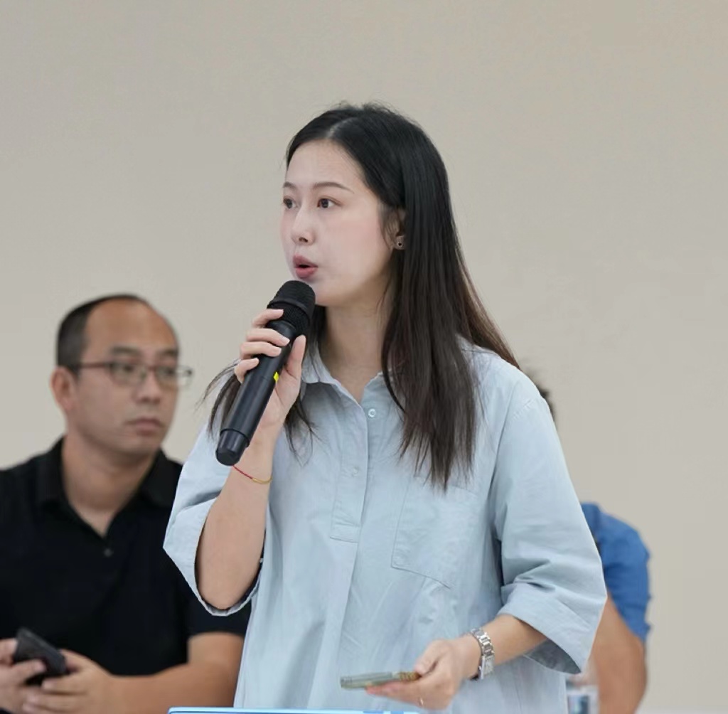 人民網(wǎng)記者提問。水利部供圖