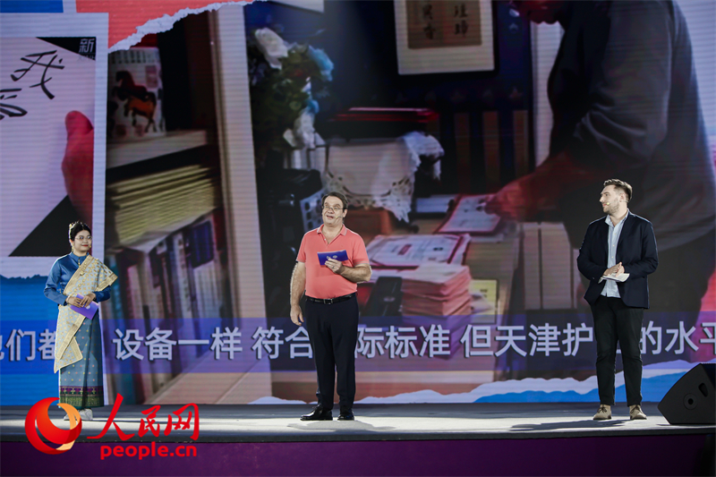 從左至右分別為馬星彤、皮安睿、柯明可。人民網(wǎng)記者 于凱攝