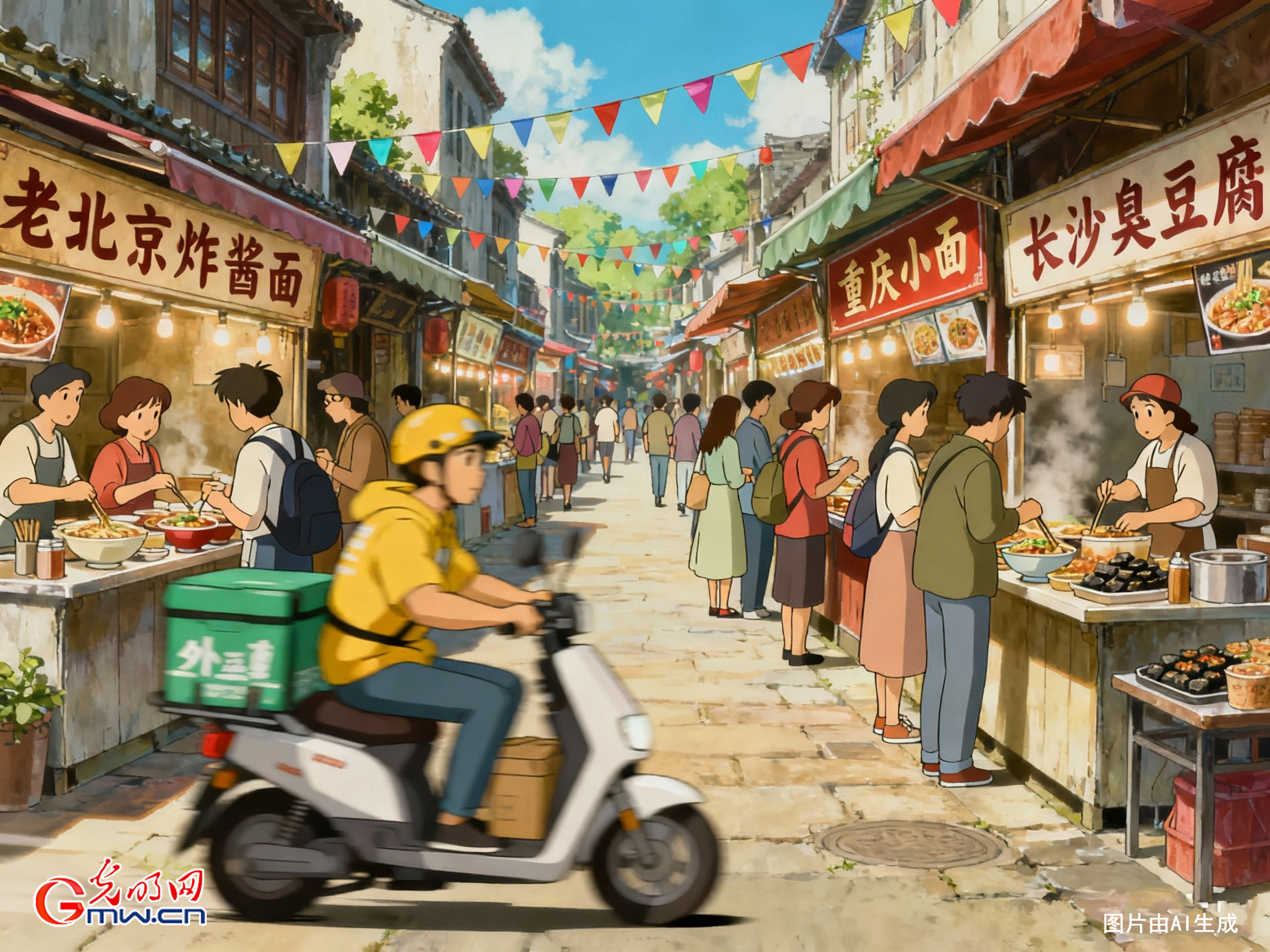 【光明漫評】國慶煙火氣，離不開勞動者的守護