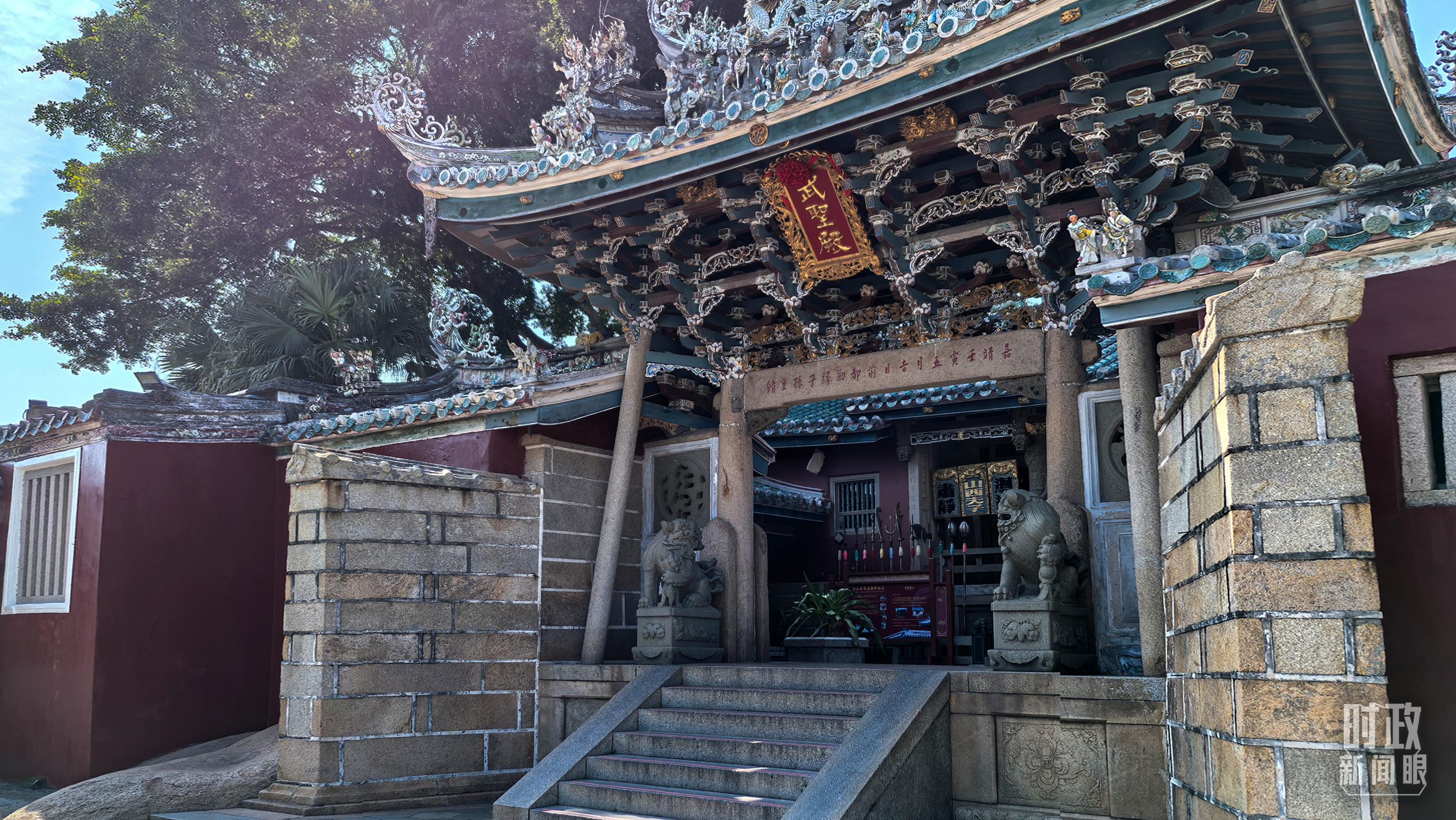 △關(guān)帝文化產(chǎn)業(yè)園。（總臺央視記者陸泓宇拍攝）