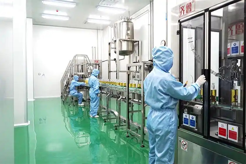 吉林省鹿產(chǎn)品生產(chǎn)車間。