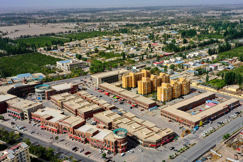 達西村新貌。