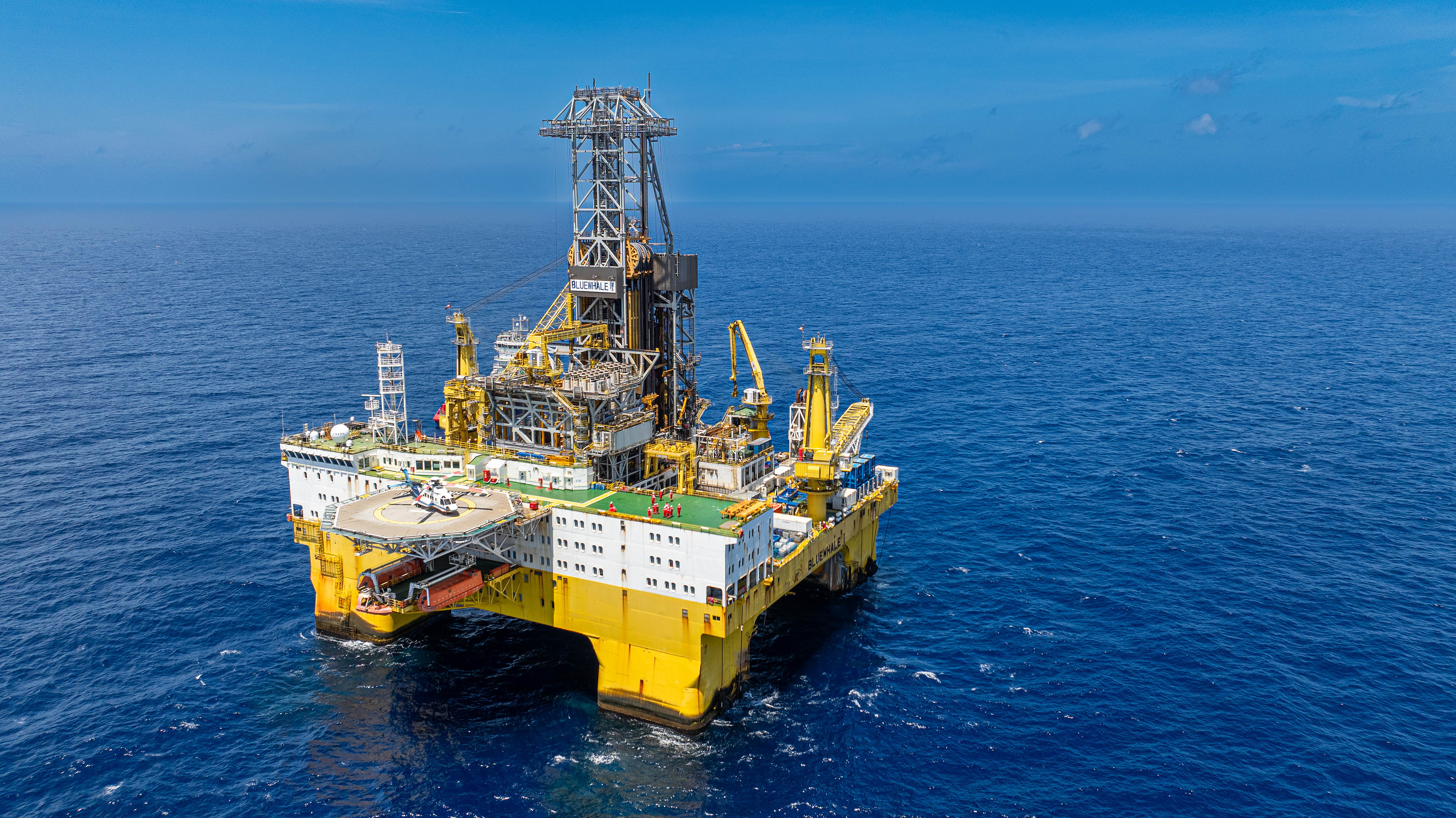 2024年8月17日，海南陵水，深海一號二期鉆井平臺。