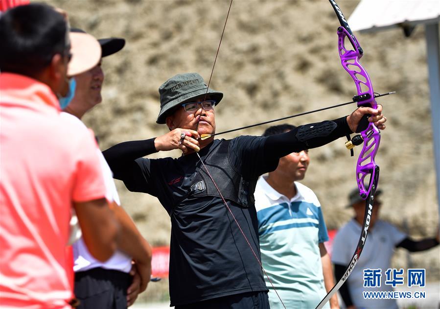 (體育)(6)青海尖扎:“五彩神箭”射箭賽開(kāi)賽