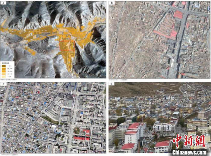 災(zāi)后重建區(qū)群眾住房條件得到根本性改善監(jiān)測結(jié)果。中科院空天院 供圖