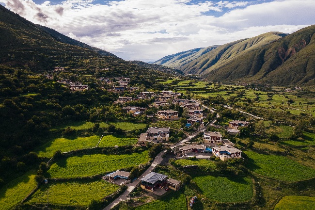 道孚民居。主辦方供圖