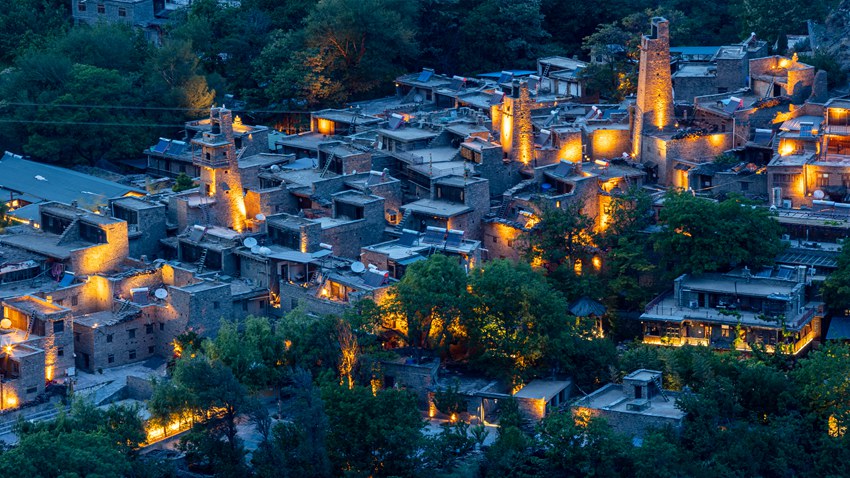 四川省阿壩州理縣桃坪村。四川省文旅廳供圖