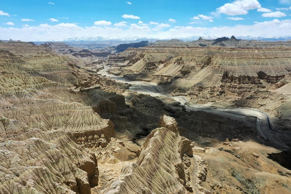 航拍土林。旦真攝